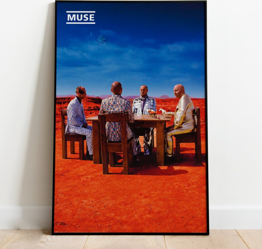 Bilde av Plakat Black Holes And Revelations - 91,5 x 61 cm | Supernerds.no - Norsk Nettbutikk