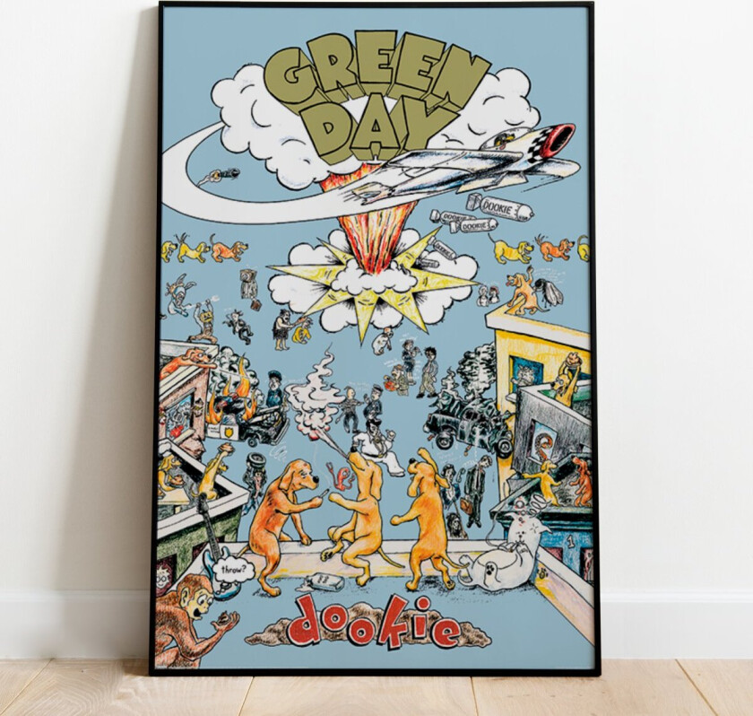 Plakat Dookie - 91,5 x 61 cm | Supernerds.no - Norsk Nettbutikk