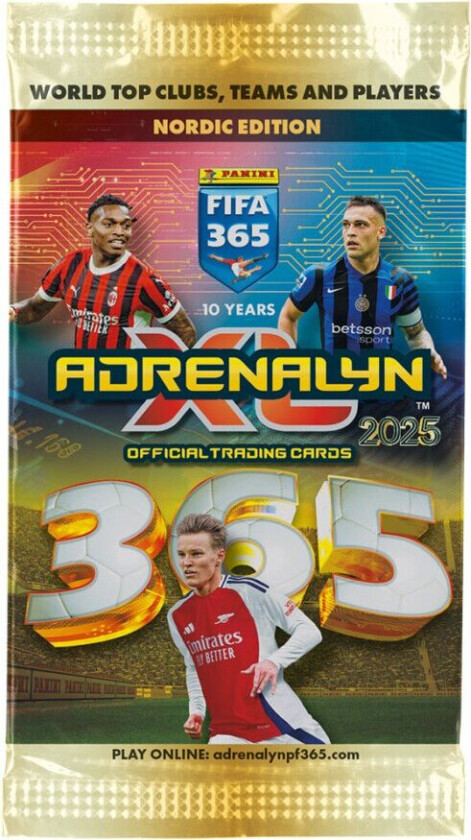 Adrenalyn XL Boosterpakke 2025 Fotballkort | Supernerds.no - Norsk Nettbutikk