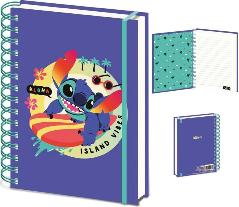 Disney's Lilo and Stitch Notatbok A5 Acid | Supernerds.no - Norsk Nettbutikk