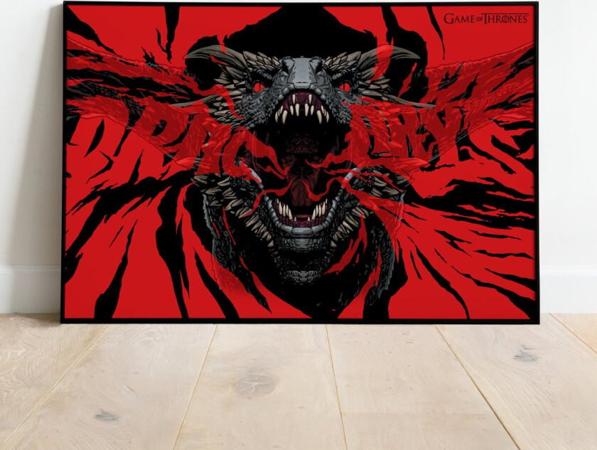 Plakat Dracarys - 91,5 x 61 cm | Supernerds.no - Norsk Nettbutikk