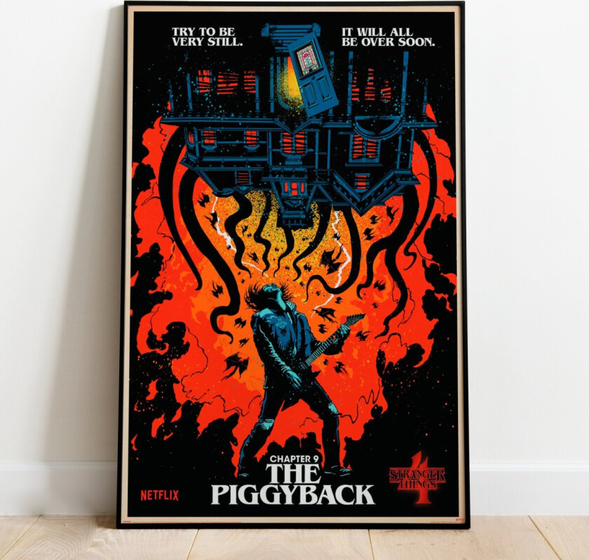 Plakat The Piggyback - 91,5 x 61 cm | Supernerds.no - Norsk Nettbutikk