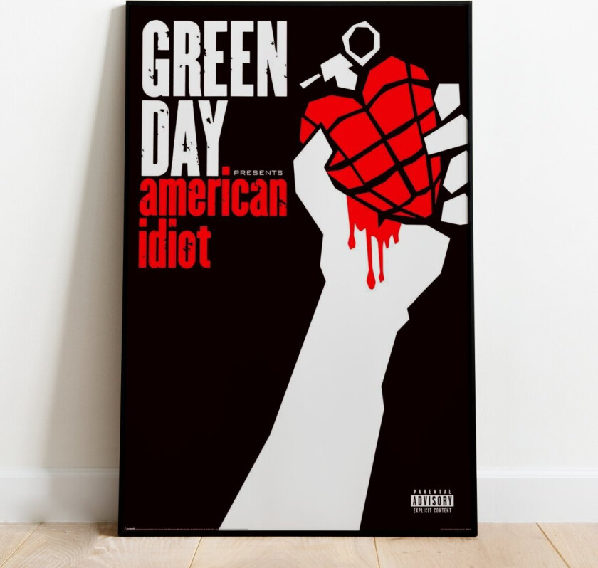 Plakat American Idiot - 91,5 x 61 cm | Supernerds.no - Norsk Nettbutikk
