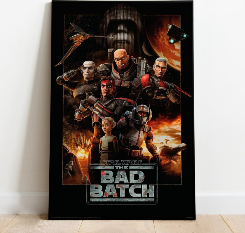 Plakat The Bad Batch Montage - 91,5 x 61 cm | Supernerds.no - Norsk Nettbutikk