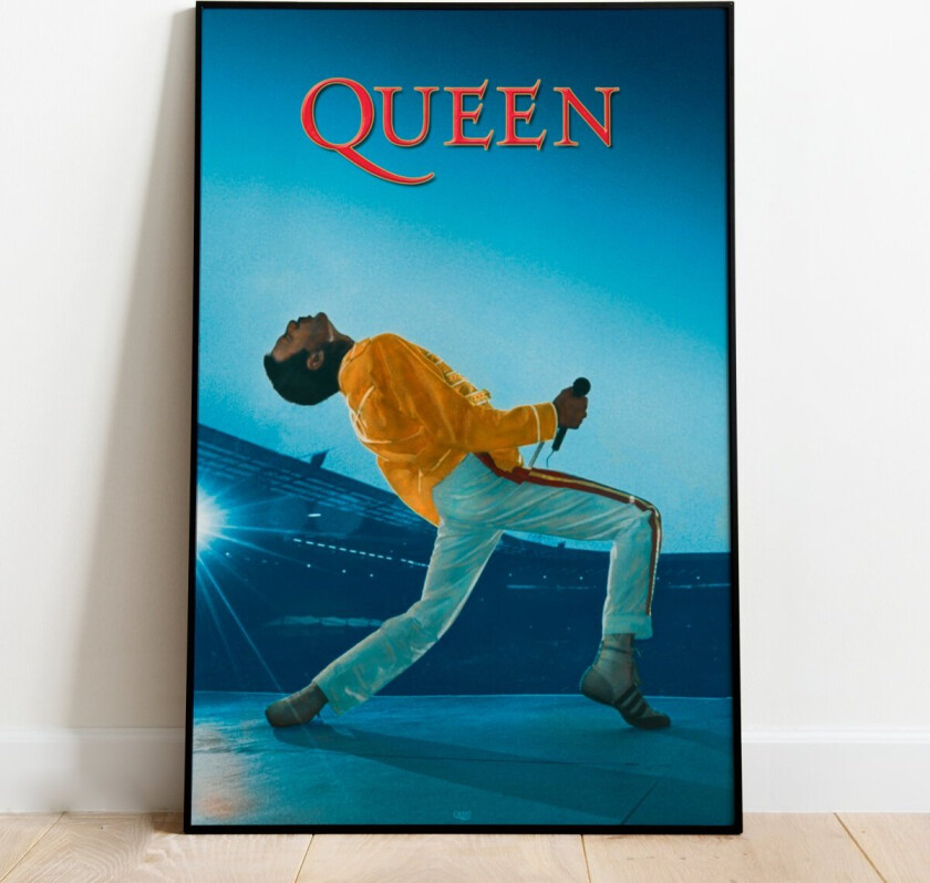 Plakat Live at Wembley - 91,5 x 61 cm | Supernerds.no - Norsk Nettbutikk