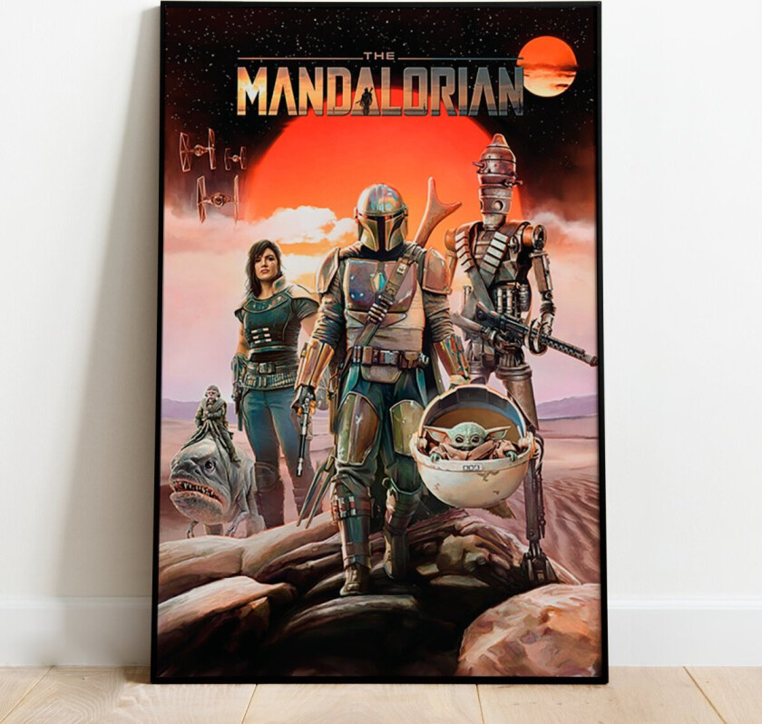Plakat Mandalorian Crew - 91,5 x 61 cm | Supernerds.no - Norsk Nettbutikk