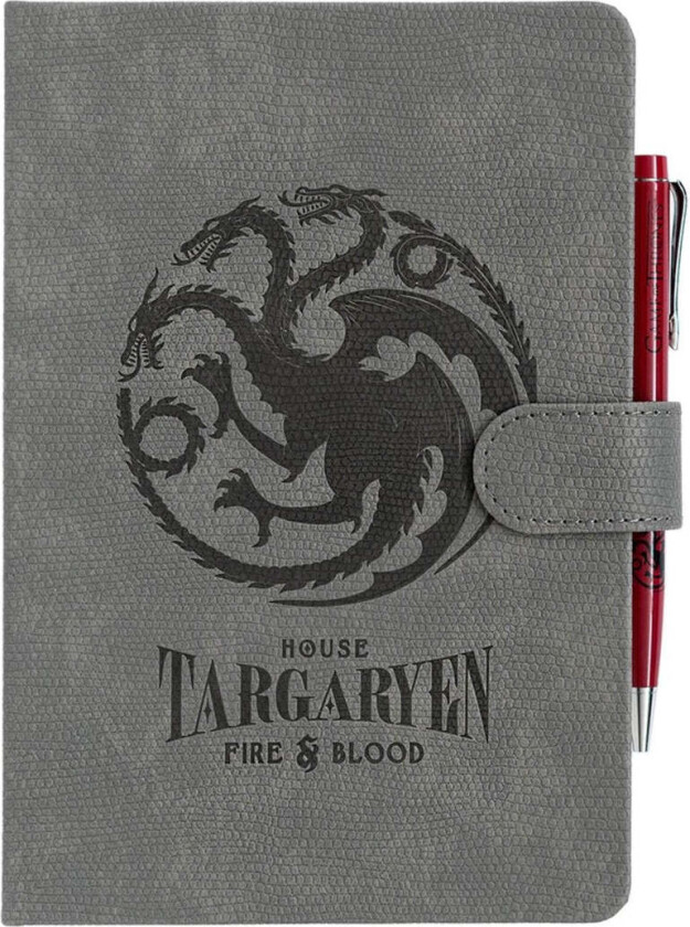 Premium Notatbok A5 Targaryen | Supernerds.no - Norsk Nettbutikk
