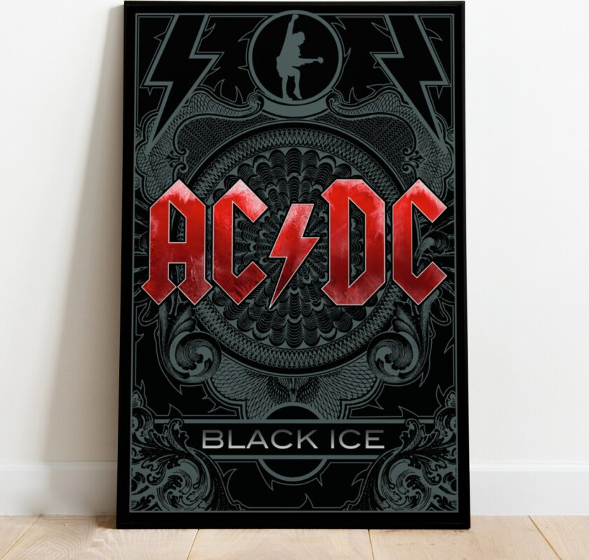 Plakat Black Ice - 91,5 x 61 cm | Supernerds.no - Norsk Nettbutikk