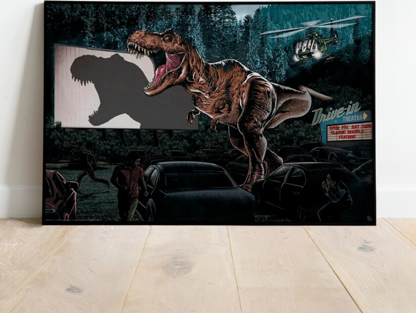 Plakat Cinema - 91,5 x 61 cm | Supernerds.no - Norsk Nettbutikk