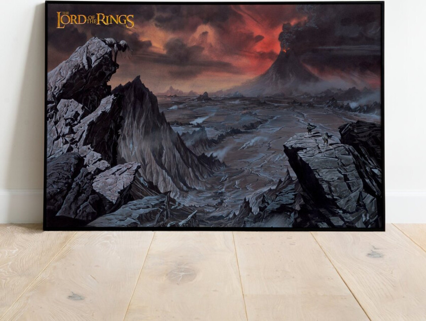 Plakat Mount Doom - 91,5 x 61 cm | Supernerds.no - Norsk Nettbutikk