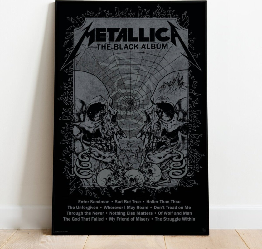 Plakat Black Album - 91,5 x 61 cm | Supernerds.no - Norsk Nettbutikk
