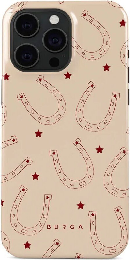 Burga iPhone 15 Pro Tough Fashion Deksel - Lucky Charm