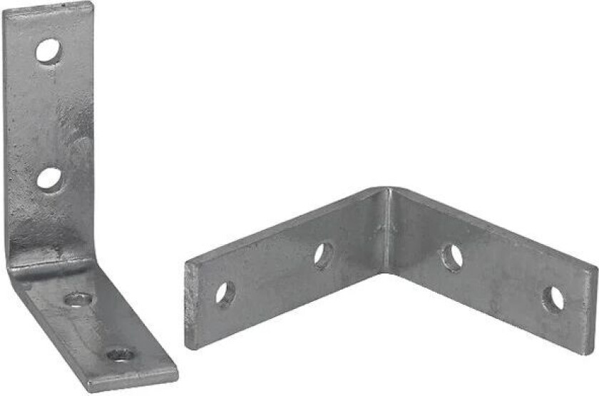 Vinkeljern 145x145x30x5mm Varmgalvanisert