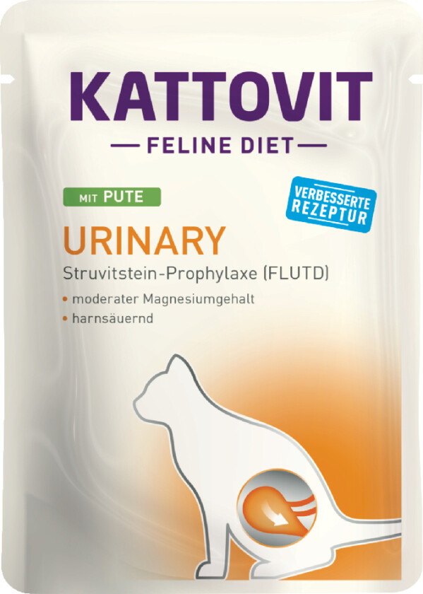 Feline Urinary Porsjonspose 24 x 85 g - Kalkun