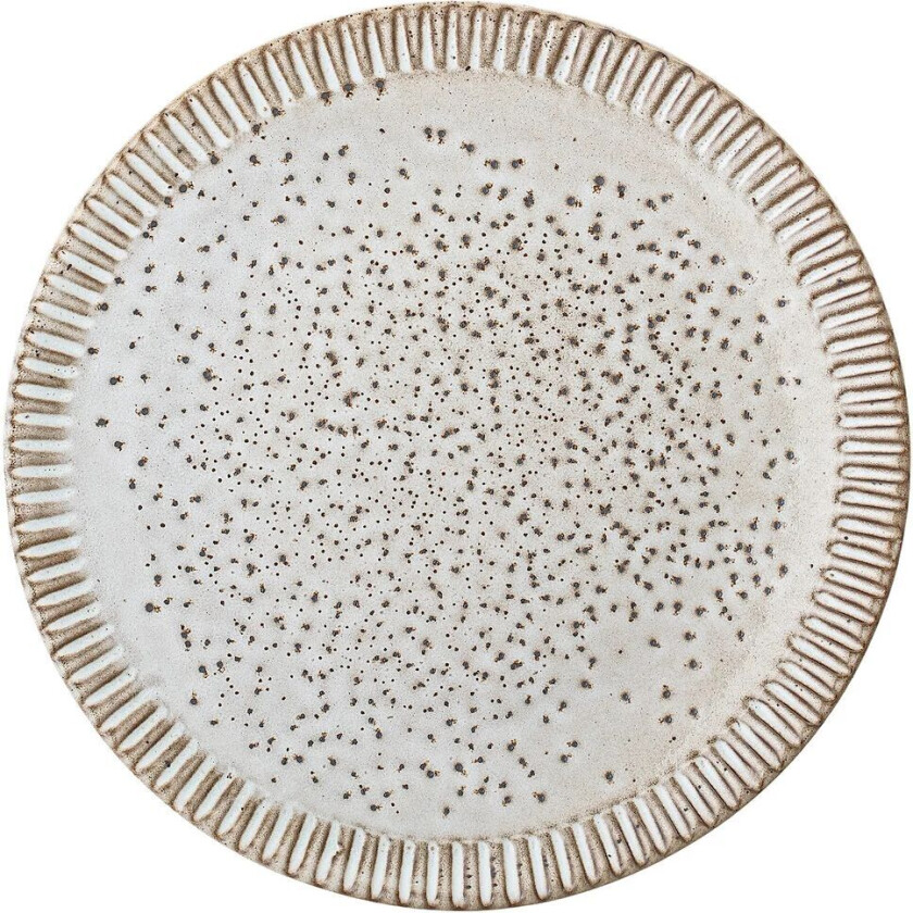 Thea tallerken keramikk grå 20 cm