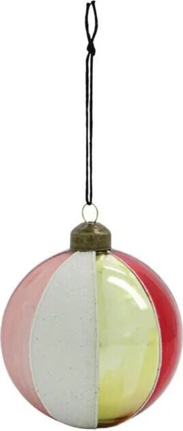 Cirkus juletrekule Ø 8 cm Rød