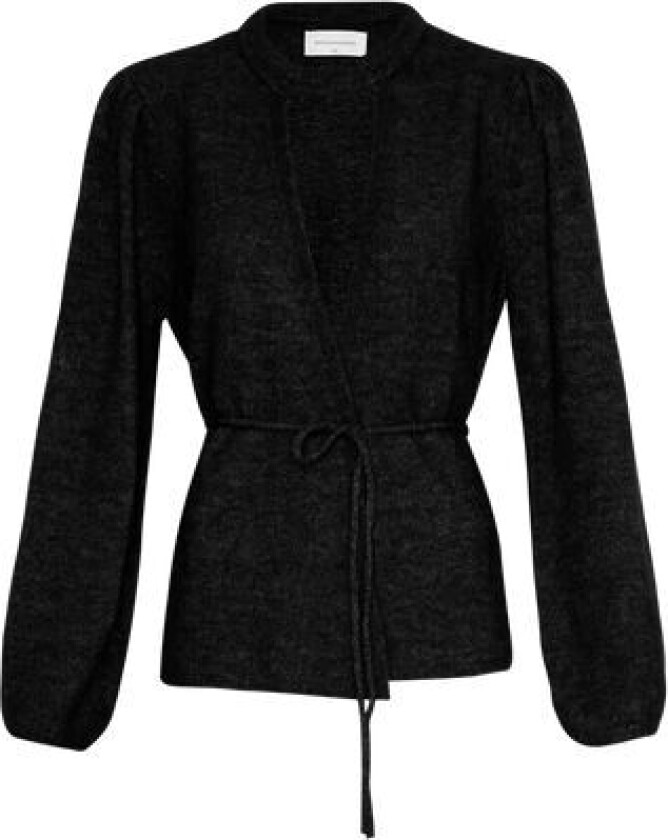 Moss Copenhagen Gustel Hope Wrap Cardigan - Black M/L