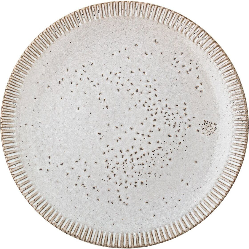 Thea tallerken keramikk grå 27 cm