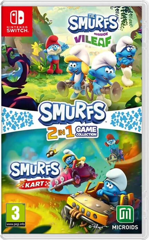 Smurfs: 2 In 1 Game Collection (nintendo Switch) (Nintendo Switch)
