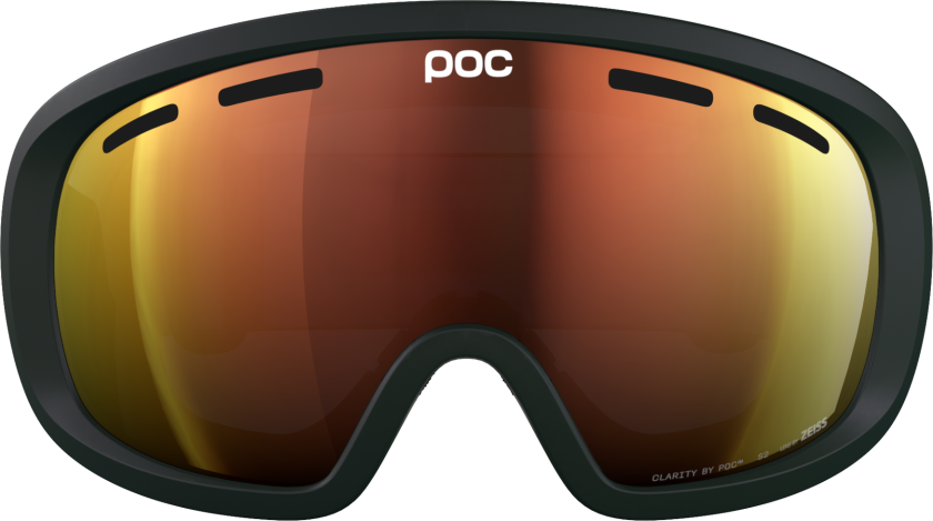 POC Fovea Mid Pargasite Green/partly Sunny Orange One Size