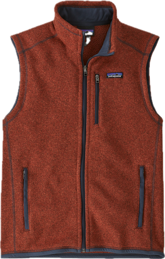 Men's Better Sweater Vest Burnished Red L
