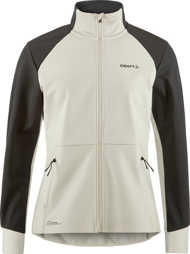 Women's Core Nordic Training Jacket Slate-Plaster L