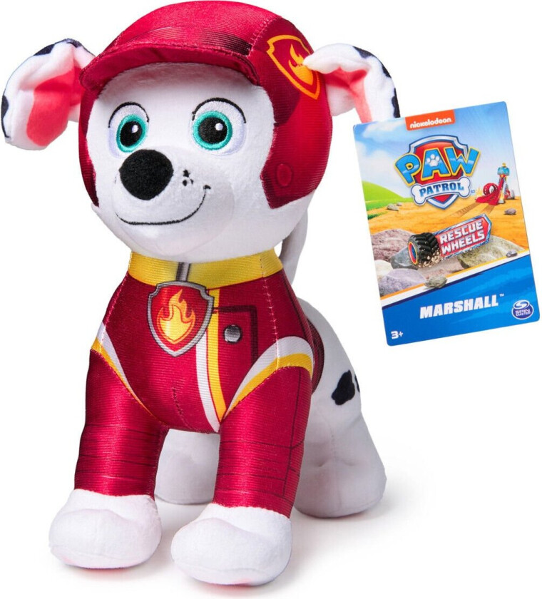 - Rescue Wheels - Basic Plush - Marshell (19cm)