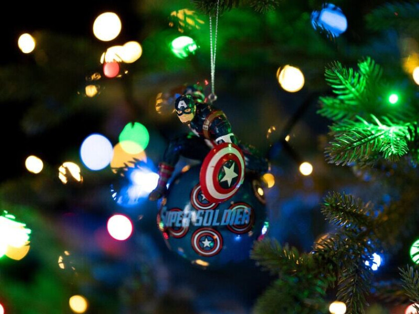 Juletrekule Captain America