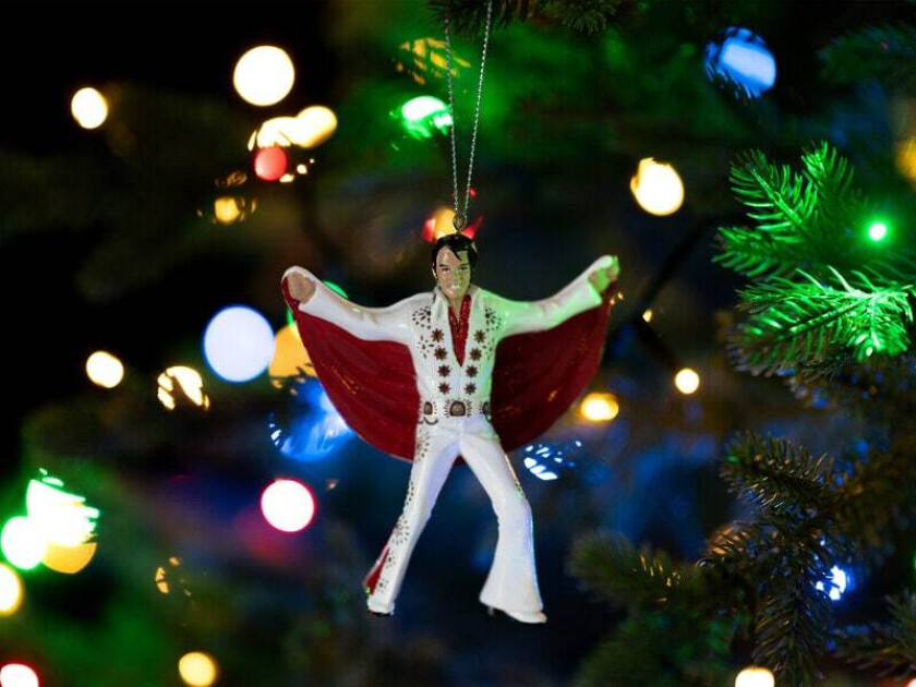 Juletrepynt Elvis Presley