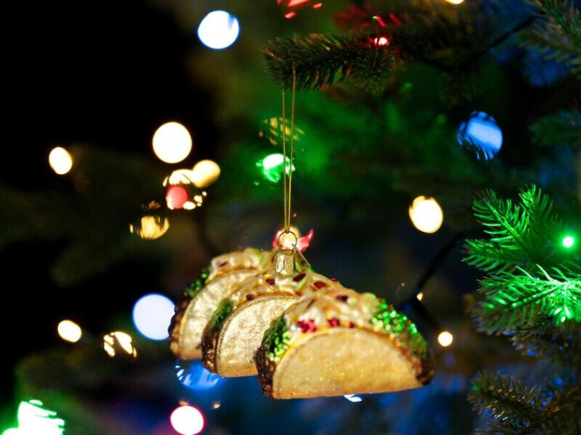 Juletrepynt Tacos