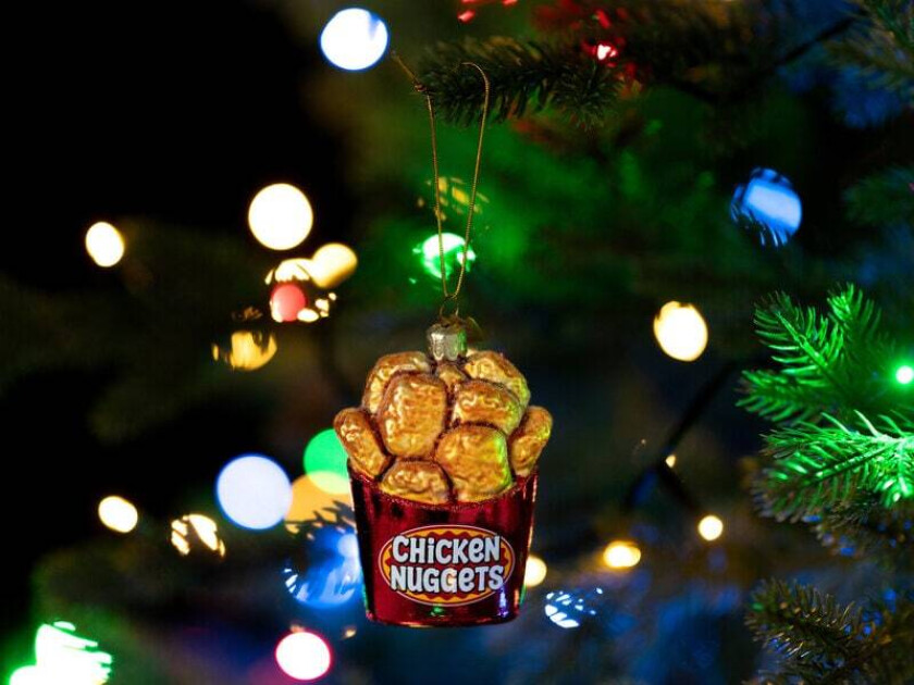 Juletrepynt Chicken Nuggets