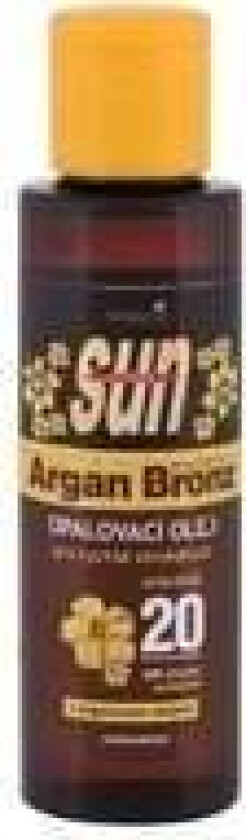 - Sun Argan Bronz Suntan Oil SPF 20 - Sunscreen for the body 100ml