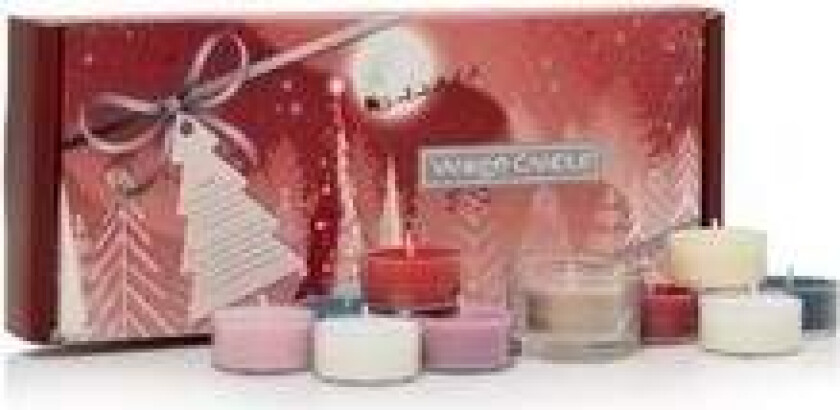 - Bright Lights Tealight Candle Gift Set with Candlestick 9.8g