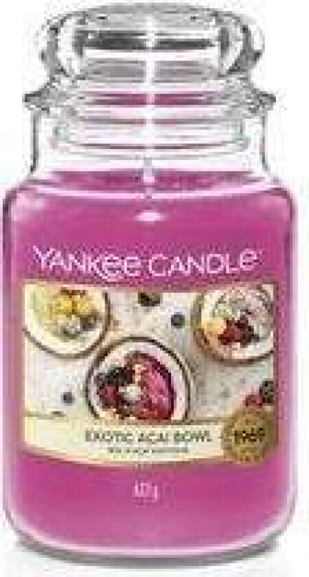 - Exotic Acai Bowl Candle - A scented candle 411.0g