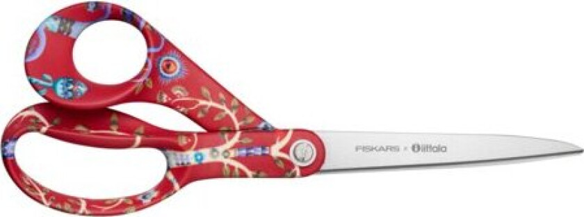 Saks universal Fiskars 21 cm Taika rød