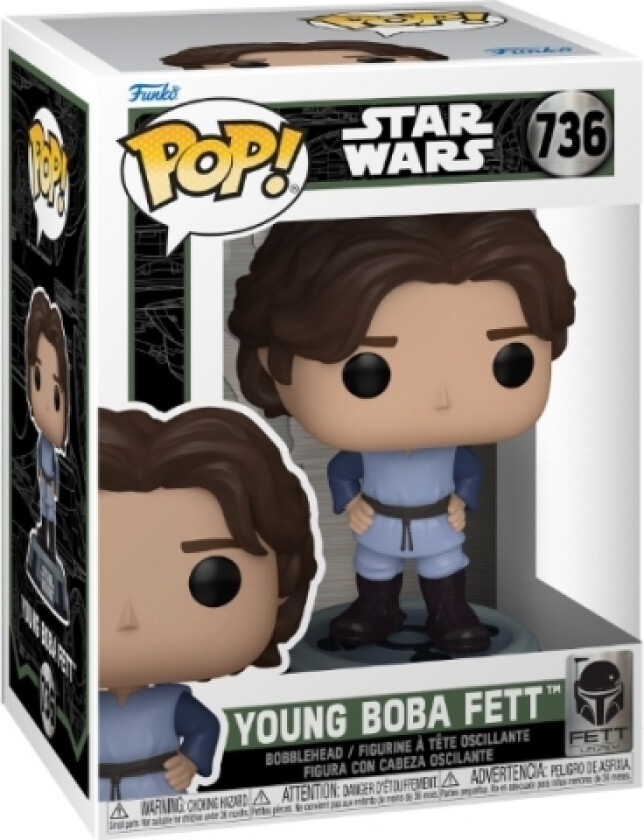 Funko! Pop Vinylstar Warsboba Fett(Young)