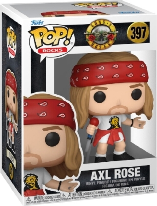 Funko! Pop Vinyl Gnr Axel Rose W/Ch
