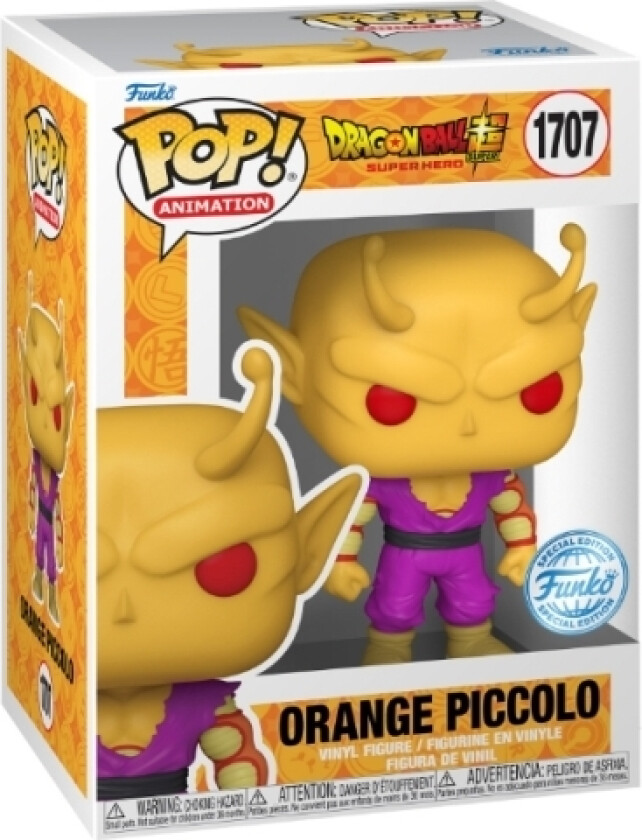 Funko! Pop Vinyl Excl Dbssh Orange Piccolo W/Ch