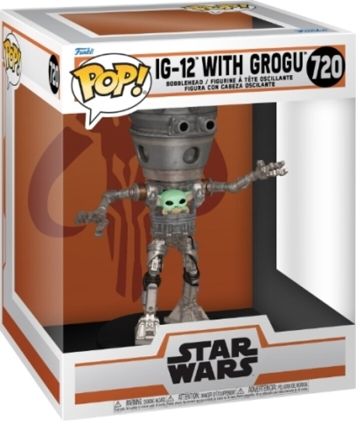 Funko! Pop Deluxe Mnd S10 Grogu (Ig-12)