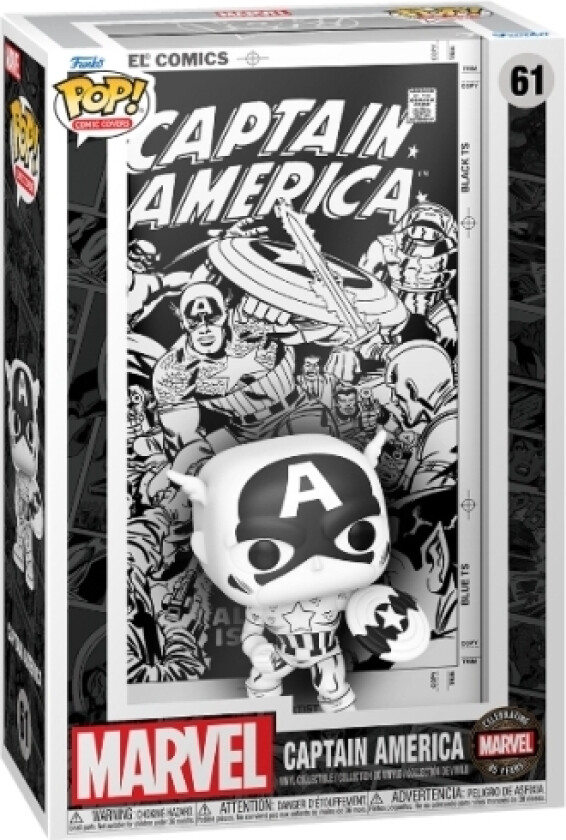Funko! Pop Comic Cover Marvel's 85Th Capt. A