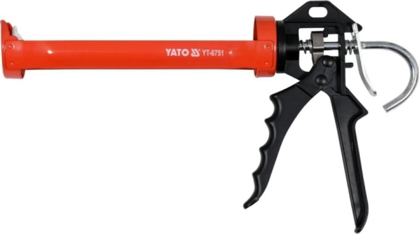 Bilde av Yato Yt-6751, Fugepistol, Sort, Oransje, Sølv, Stål, Aluminium, 300 Ml, 1 Stykker