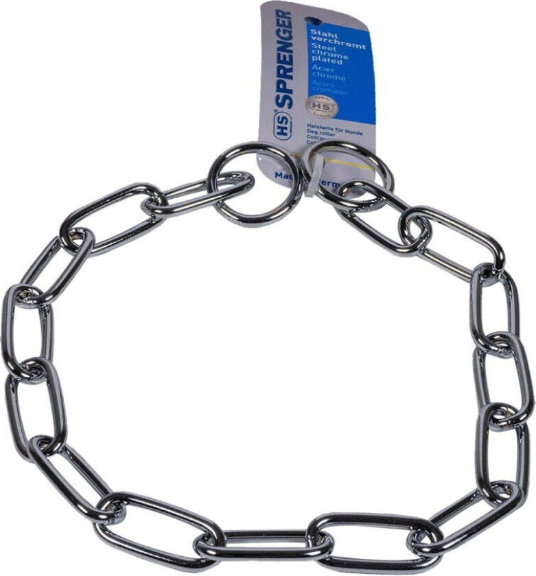 HS Sprenger Hundkedja Breda Länkar (4mmx60cm)