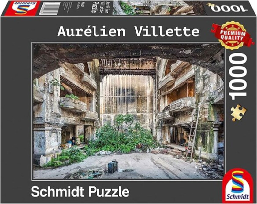 Puzzle - Aurélien Vilette: Cuban theater (1000 pieces) Gulv