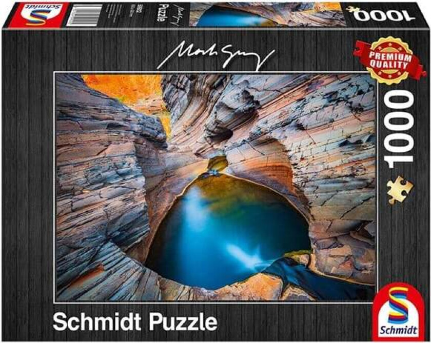 Puzzle - Mark Gray: Indigo (1000 pieces) Gulv