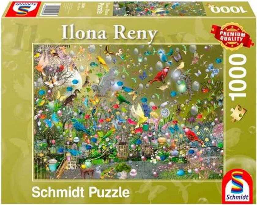 Puzzle - Parrot jungle (1000 pieces) Gulv