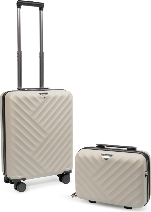 Feru Malibu koffert og veske - 55x39x21/45x28x17,5 cm - Khaki