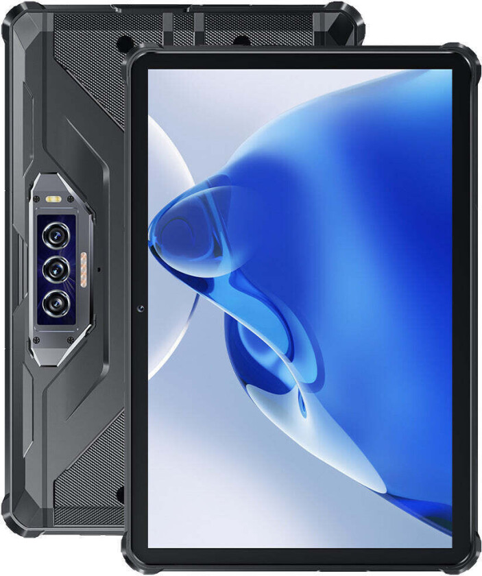 Oukitel RT7 Titan 4G-nettbrett - (10,1") 256 GB blits, 12 GB RAM - svart