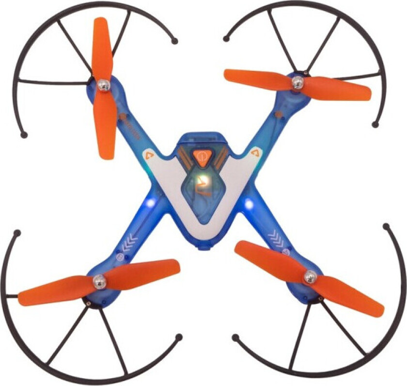 Revolt R/C X15PRO Night Hawk fjernstyrt stuntdrone - 8+ år, 22 cm, blå