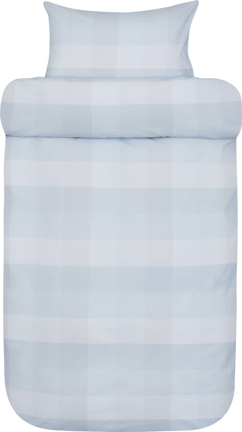 Høie sengetøy til dobbeldyne - 140x200 cm - Wilde blue - 100% ekstra fin bomull sengesett