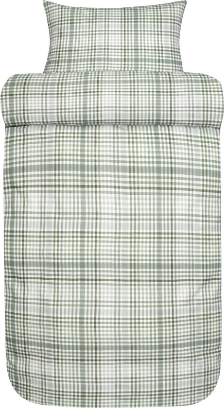 Høie sengetøy - 140x200 cm - Wilde orange - 100% ekstra fin bomull sengesett